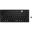 Kensington Multi-Device Dual Wireless Tastatur, kompakt, Schwarz, B/T/H: 310 x 140 x 35 mm - Bild 3