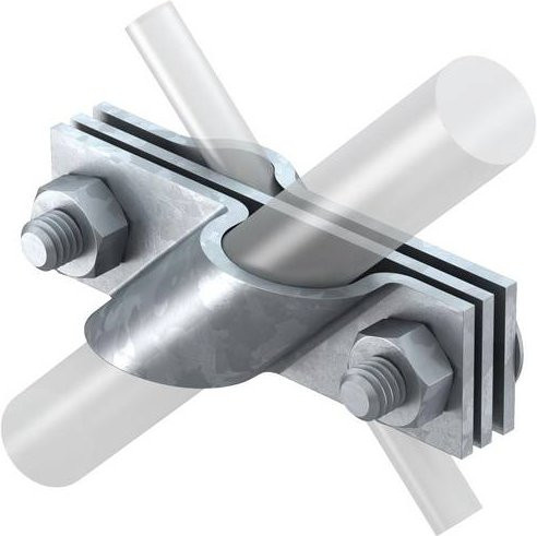 OBO Bettermann 2760 B-20 FT Montagezubehör, Farbe: Silber, 20 Stück - Bild 1