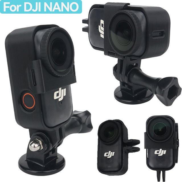 DJI OSMO NANO Schutzrahmen Kamera Expansion Käfig Halterung Mount Adapter in Schwarz - Bild 1