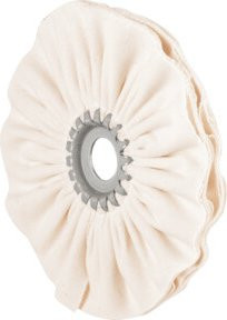 PFERD TOOLS Tuchring TR weich weiß Ø 150 x 10 mm mit Bohrung-Ø 20 mm für Hochglanzpolitur - Bild 1