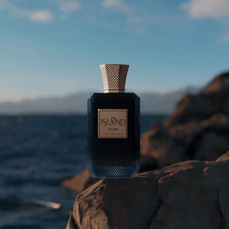 Khadlaj Island Dreams Extrait de Parfum 100ml Schwarz - Bild 2