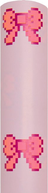 Rico Design Geschenkpapier Pixel Schleifen in Rosa - Bild 1