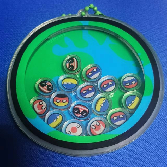 Tomoontoy Countryballs Earth Box Puppe, Bunt / Mehrfarbig - Bild 1