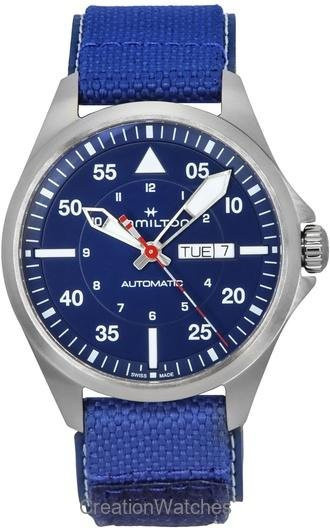 Hamilton Armbanduhr Khaki Aviation Pilot, Automatik, Titan, 42 mm, Herren - Bild 1