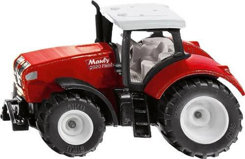SIKU Spielwaren Mauly X540 Traktor Fertigmodell in Rot mit gummierten Reifen - Bild 1
