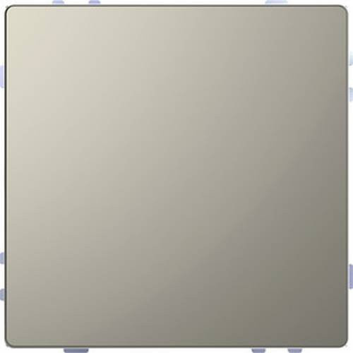 Merten Druckknopf Schalter in Silber und Grau für den Einbau - Bild 1