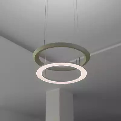 Oligo Yano LED-Pendelleuchte in Silber mit weißem Baldachin, dimmbar und höhenverstellbar mit Tunable White (2200K - 5000K) - Bild 2