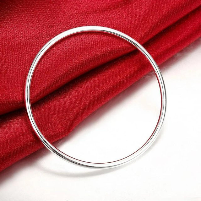 DOTEFFIL Armreif 925 Silber, 3 mm, Damen - Bild 1