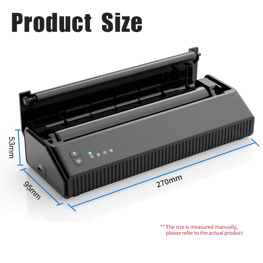 TRUE STAR Bluetooth Tattoo Transfer Papier Schablone Drucker - Bild 3