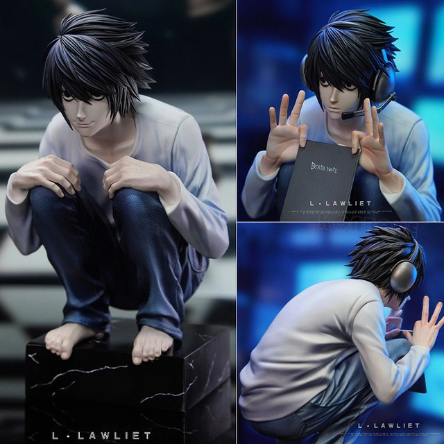 KONBORE Death Note L Lawliet Actionfigur, 15cm, Einzelfigur - Bild 1