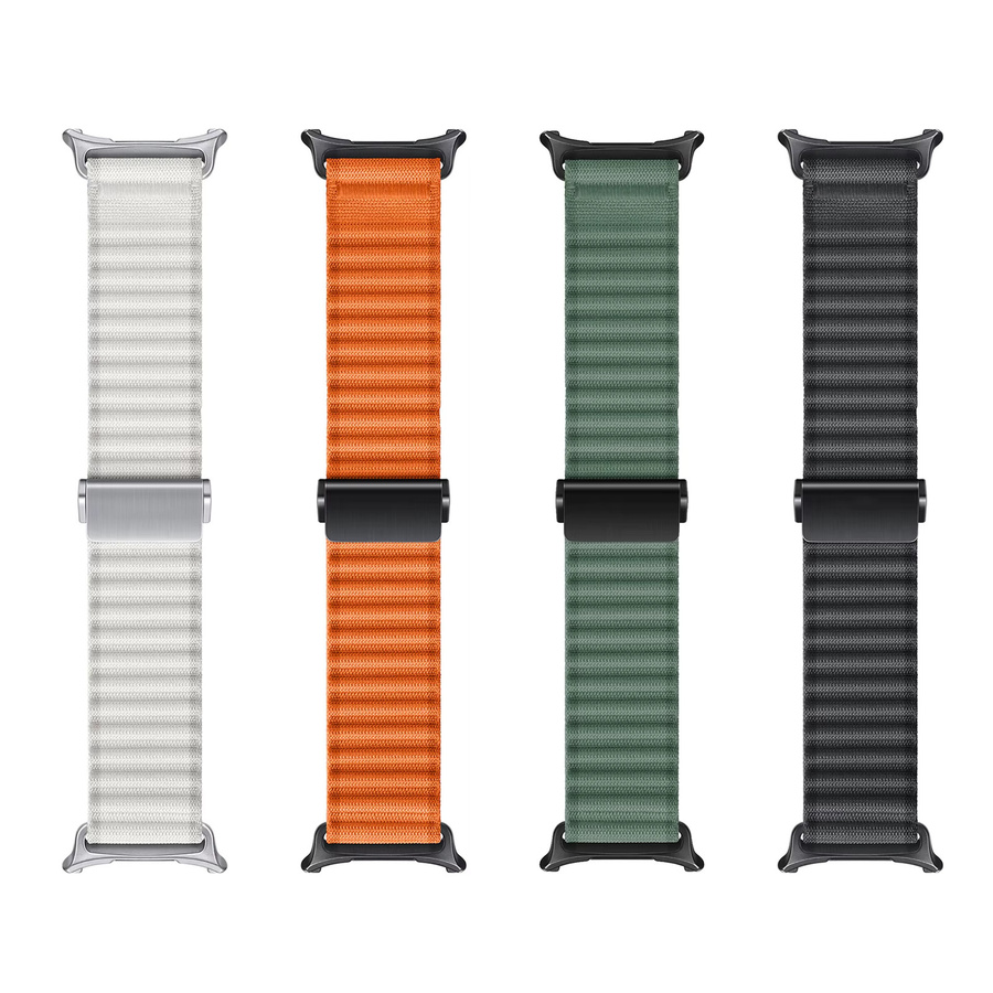 Uhrenarmband Trail Band für Samsung Galaxy Watch 7 Ultra 47 mm, Nylon Woven Loop, Unisex - Bild 4