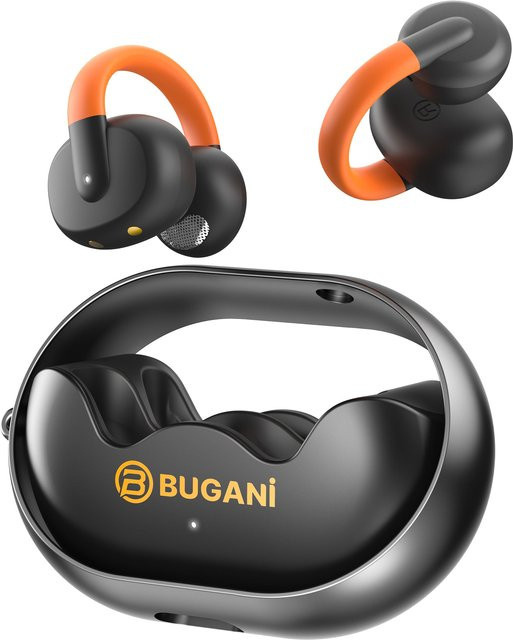 Bugani Clip B21 Bluetooth-Freisprecheinrichtung mit TWS-Technologie in Schwarz - Bild 1
