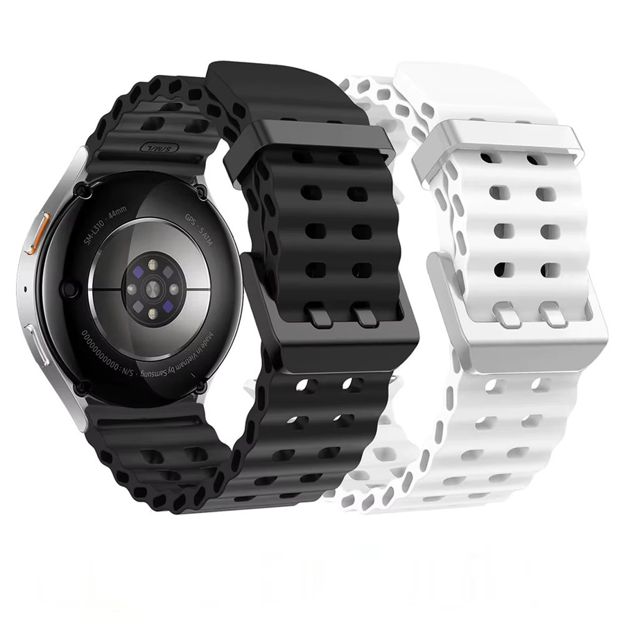 LCAPLE Uhrenarmband Silikon, Schwarz, Unisex - Bild 4