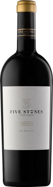 Five Stones Rotwein Virtuous 2021, Israel, 0,75 l - Bild 1