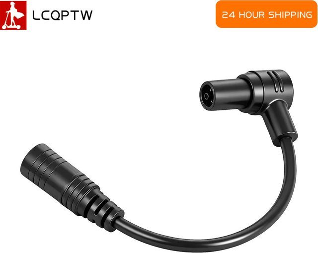 Xiaomi Ladegerät Stecker und Ladeport Adapter für den Elektrischen Roller in Schwarz - Bild 1