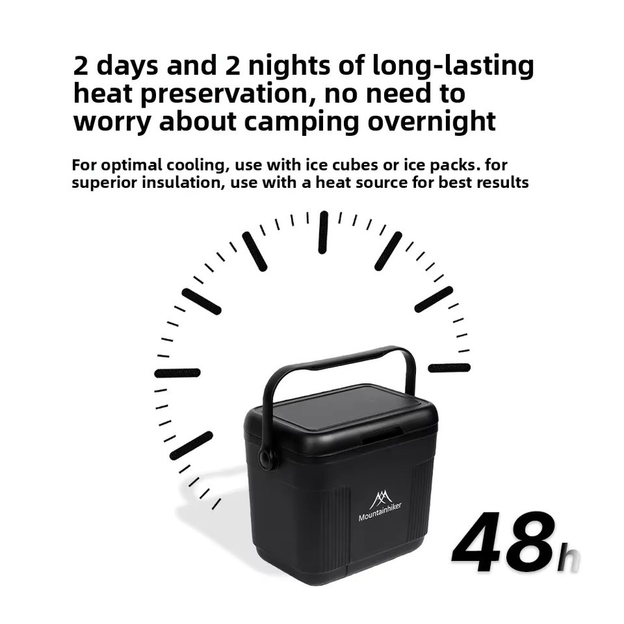 MOUNTAINHIKER Kühlbox Black Knight in Schwarz, 22L isolierte Eisbox für Outdoor, Camping und Auto - Bild 3