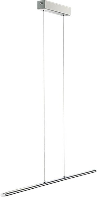 B+M Leuchten SEAL LED-Pendelleuchte in Chrom und Silber, modern, oval, höhenverstellbar und dimmbar - Bild 1