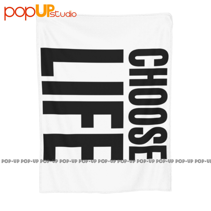 Wham Choose Life Ultra-Weiche Fleecedecke als Steppdecke für den Winter, B/T: 102 x 76 cm - Bild 2