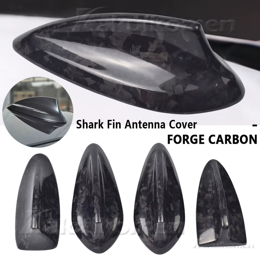 Shark Fin Antenne Abdeckung aus Real Carbon Fiber für BMW M2 M3 M4 7 Serie X1 X3 F22 F30 F34 F80 F87 F32 F36 F82 G11 G20 G12 G30 in Schwarz - Bild 3