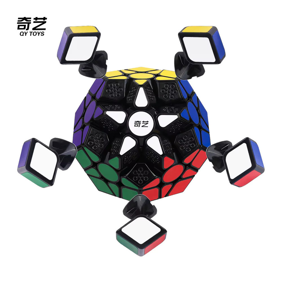 QIYI Megaminxeds Würfel, 3x3, Stickerless, Puzzle, Lernspielzeug - Bild 3