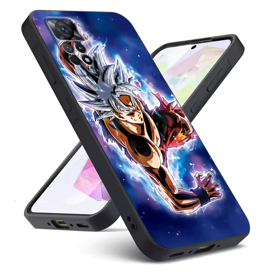 Handyhülle Dragon Ball Vegeta Anime für Xiaomi Redmi Note Serie in Schwarz - Bild 5