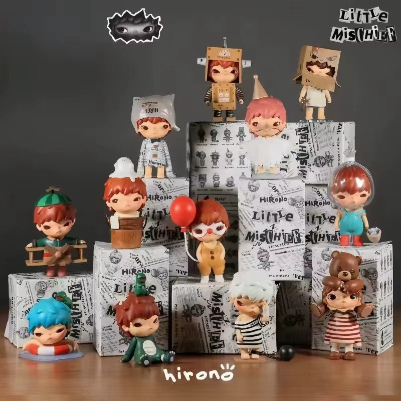 POP MART Hirono Kleine Mischievous Serie, Blind Box Puppe, Tabletop Ornamente - Bild 2