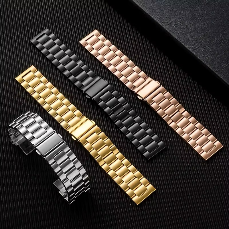 Uhrenarmband Edelstahl, Silber, Unisex - Bild 3