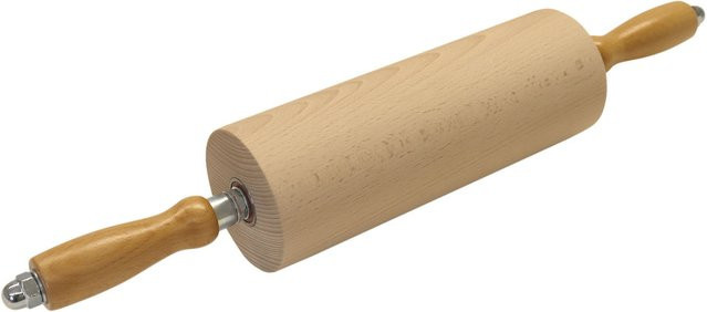 Schneider Teigrolle Balm aus Holz, beige, Durchmesser: 9 cm, Länge: 25 cm, Breite: 25 cm - Bild 1