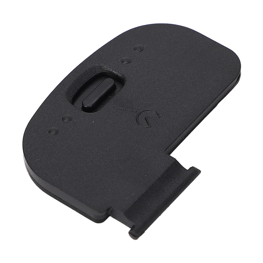 Ersatz-Batteriefachdeckel aus ABS und Metall in Schwarz für Nikon D7000, D7200, D600, D610 und D7500 - Bild 2