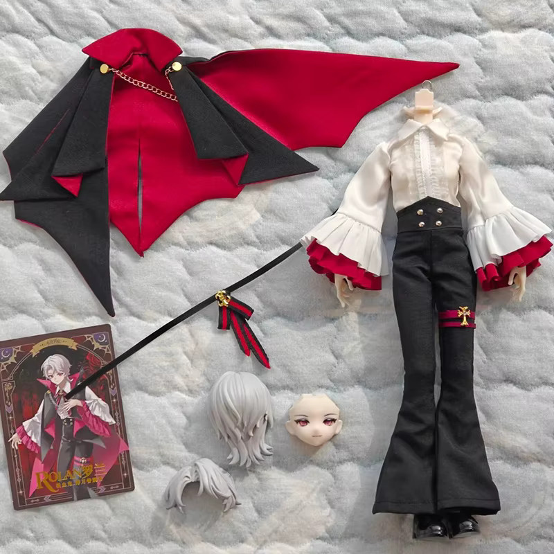OUZEY Evernight Scar Bjd Blind Box, 6 bewegliche Actionfiguren, Fantasy - Bild 2