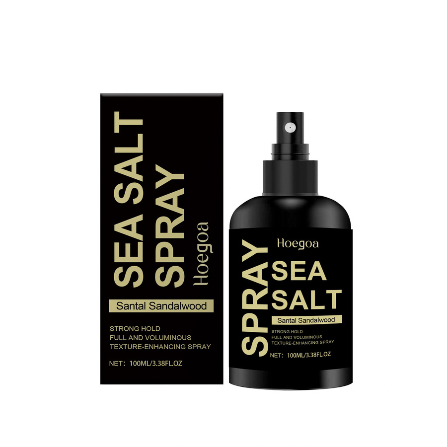 HOEGOA Meersalz Texturierendes Spray, 100 ml, Unisex, für lockiges Haar - Bild 7