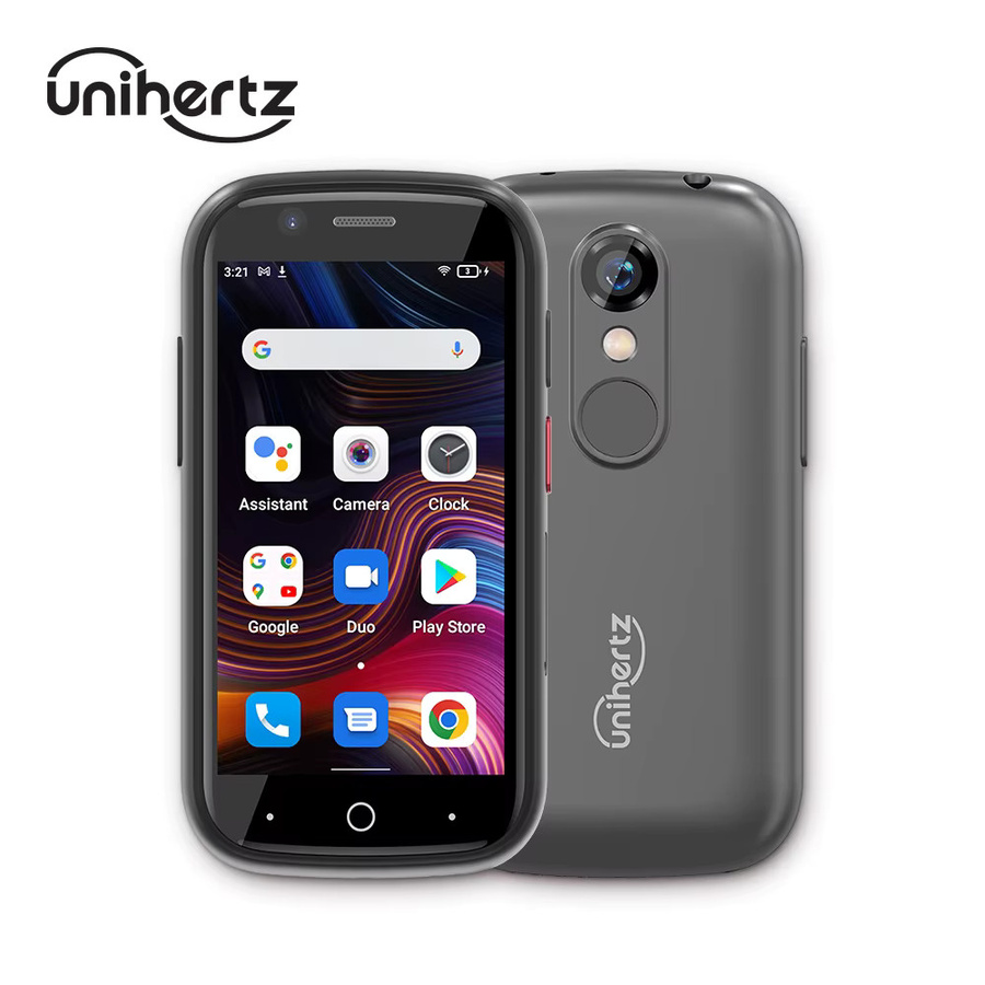 Unihertz Jelly 2e Mini 4G Smartphone mit Android 12, 4 GB RAM, 64 GB Speicher, Silber Grau - Bild 2