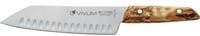 DICK Santoku Messer mit Kullenschliff in Braun, Klingenlänge: 18 cm - Bild 1