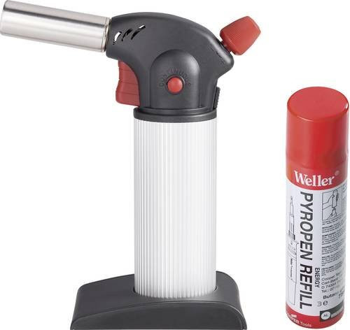 TOOLCRAFT MAX850 Gasbrenner mit Piezozünder und Gasflasche, bis 1300°C, 150 min Brenndauer - Bild 1