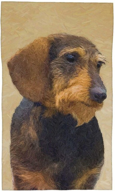 Creative Man Gesichtstuch aus Baumwolle, weiß, B: 40 cm, H: 60 cm - Bild 1