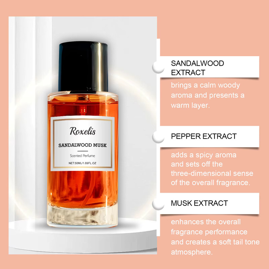 Roxelis Sandelholz Parfum, 50 ml, Unisex, holzig - Bild 2