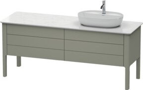 Duravit Waschtischunterschrank Luv mit 2 Schubladen und 2 Auszügen, Breite: 173,3 cm, Tiefe: 57 cm - Bild 1