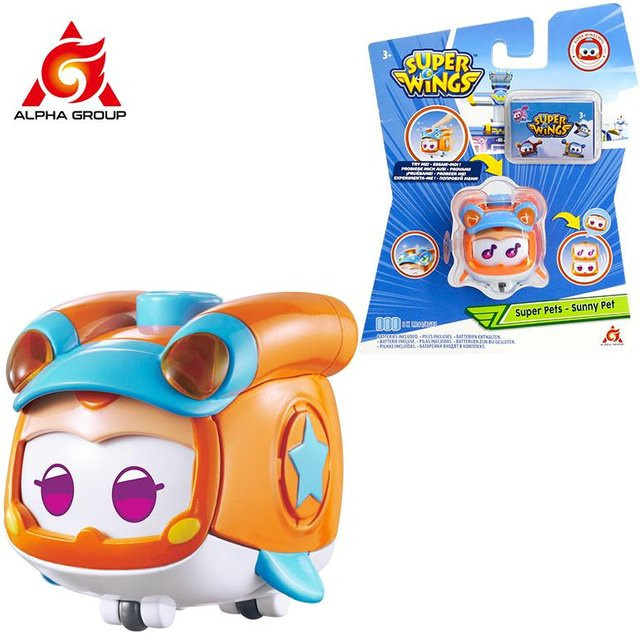 Alpha-Gruppe Super Wings Haustier-Dinosaurier Actionfiguren ab 3 Jahren - Bild 1