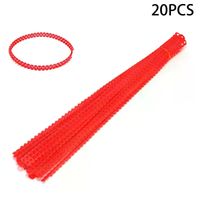 20 Stück Kettennagel-Maschinen-Adapter in Rot für Decken, Trennwände, Gipskarton und Holzbretter - Bild 2