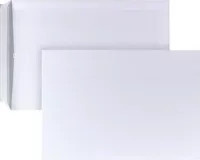 POSTHORN Versandtasche DIN C4 aus Papier, weiß, selbstklebend, B: 32,4 cm x H: 22,9 cm - Bild 1