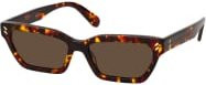 Stella McCartney SC 40067 I Sonnenbrille Cat Eye, braun, Vollrand, Damen - Bild 1