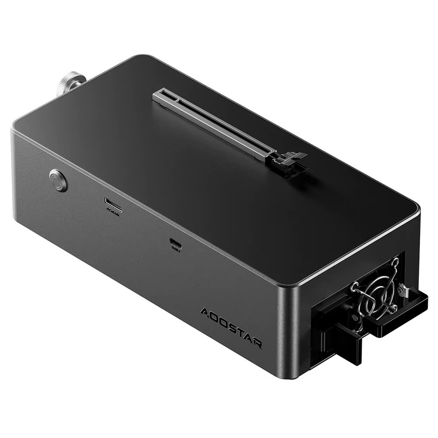 AOOSTAR AG02 EGPU-Dock in Schwarz mit Oculink- und USB4-Anschluss, 100W Rückwärtsladung und integriertem 800W-Netzteil inklusive TGX-Schnittstelle für Hot-Swap - Bild 5