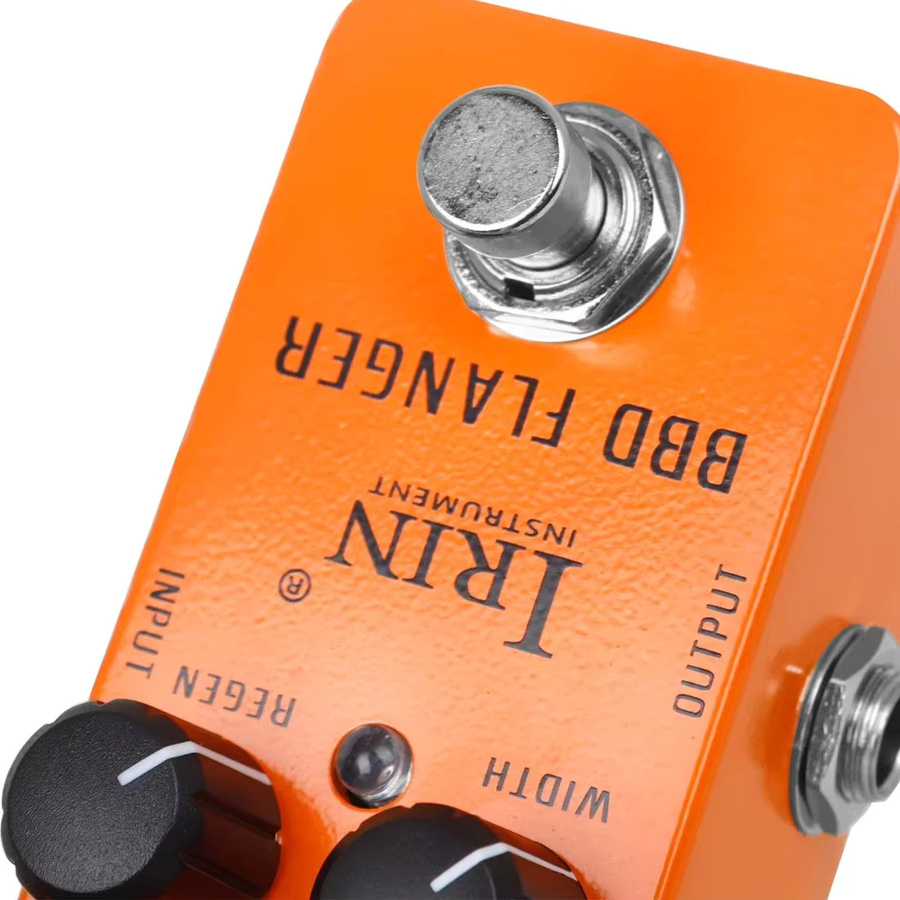 IRIN BBD Flanger E-Gitarren-Effektpedal RS-08 in Orange mit True Bypass - Bild 3