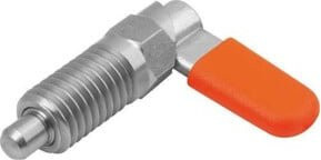 KIPP Sperrriegel M10 D=4 Form C mit Kappe aus Edelstahl in Mehrfarbig - Bild 1