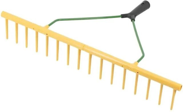 Galaflor Gartenrechen aus Kunststoff mit 16 Zinken - Bild 1