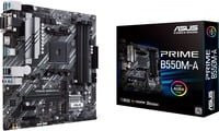 Asus PRIME B550M-A Mainboard für AMD AM4 Sockel, Micro-ATX, DDR4, Schwarz - Bild 1