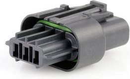 Molex Buchsengehäuse-Kabel Schwarz, 3 Polzahl, 3.60mm Rastermaß, 2077820003 - Bild 1