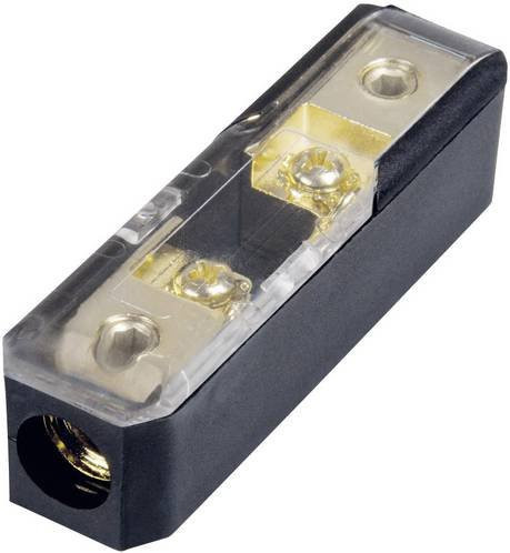 Sinuslive SH-175 Mini-ANL Sicherungshalter für Car-HiFi in Schwarz, spritzwassergeschützt - Bild 1