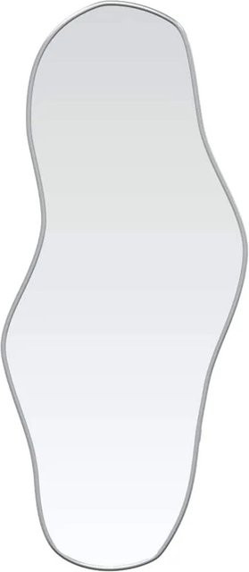 vidaXL Wandspiegel Silber minimalistisches Design B: 60 cm, H: 25 cm - Bild 1