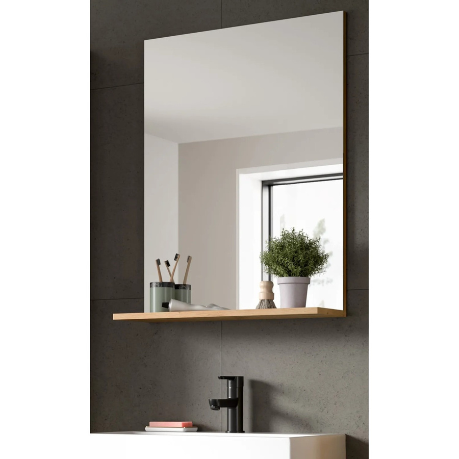 Inn.Furn Badezimmer Spiegel Shawn in Eiche, B/H: 60 x 79 cm - Bild 7